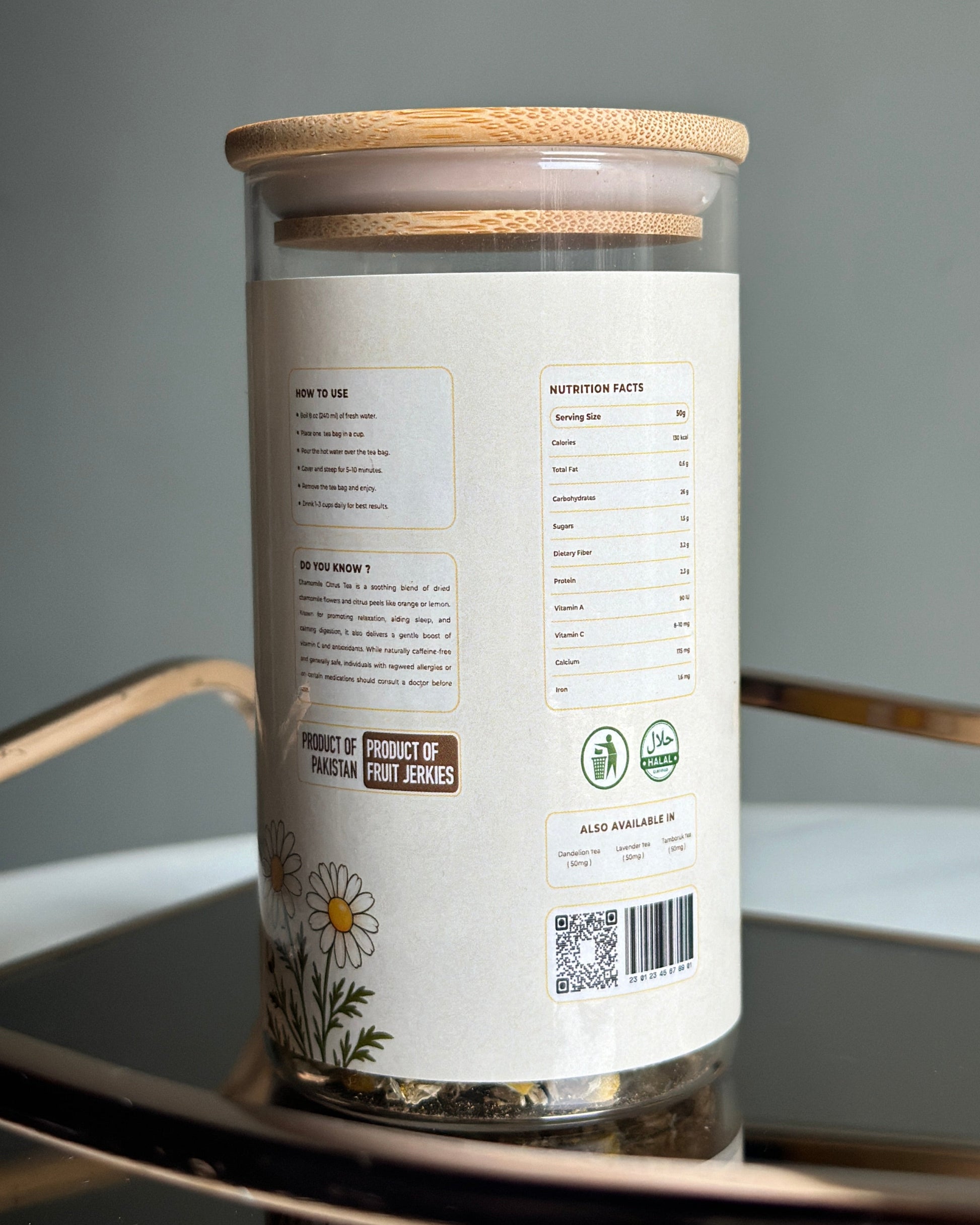 Chamomile Citrus Tea