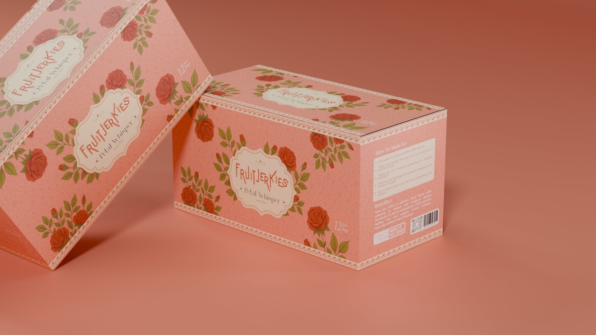 Petal Whisper – Rose Petal Herbal Tea