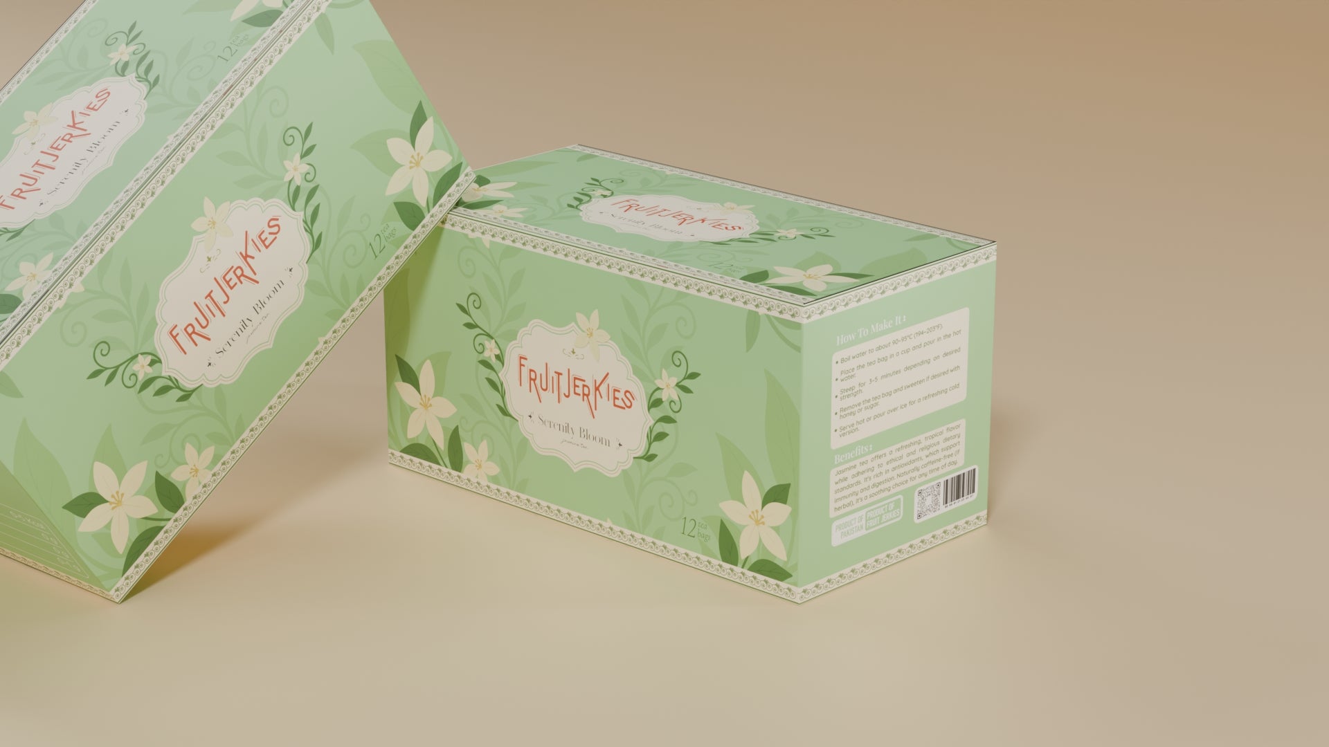 Serenity Bloom – Jasmine Green Tea