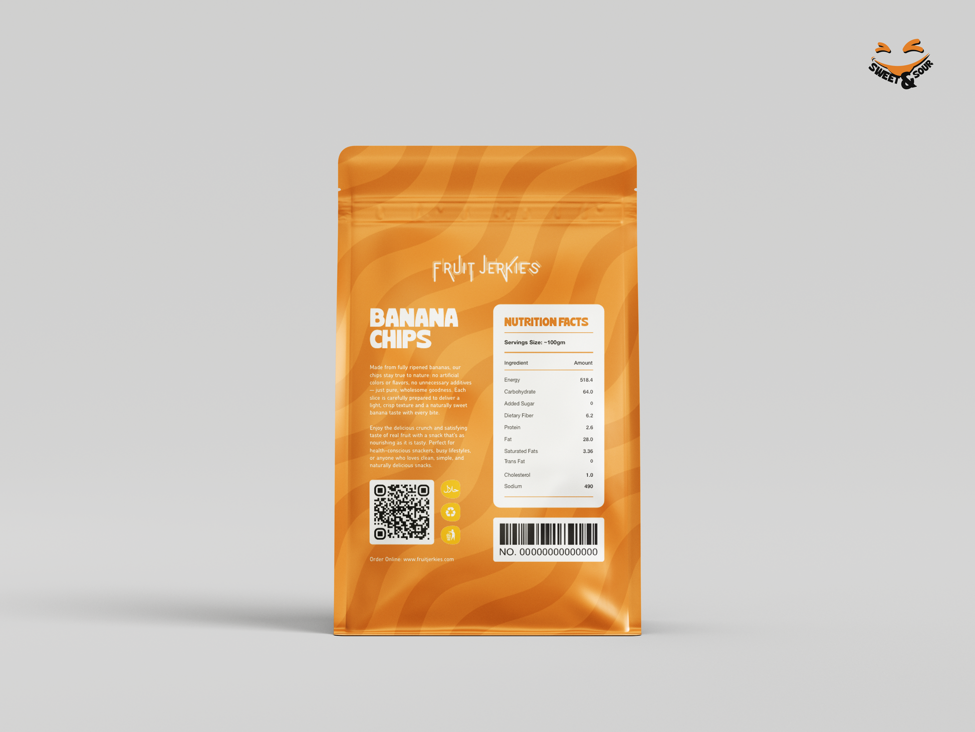 Dried Banana (Sweet and Sour)