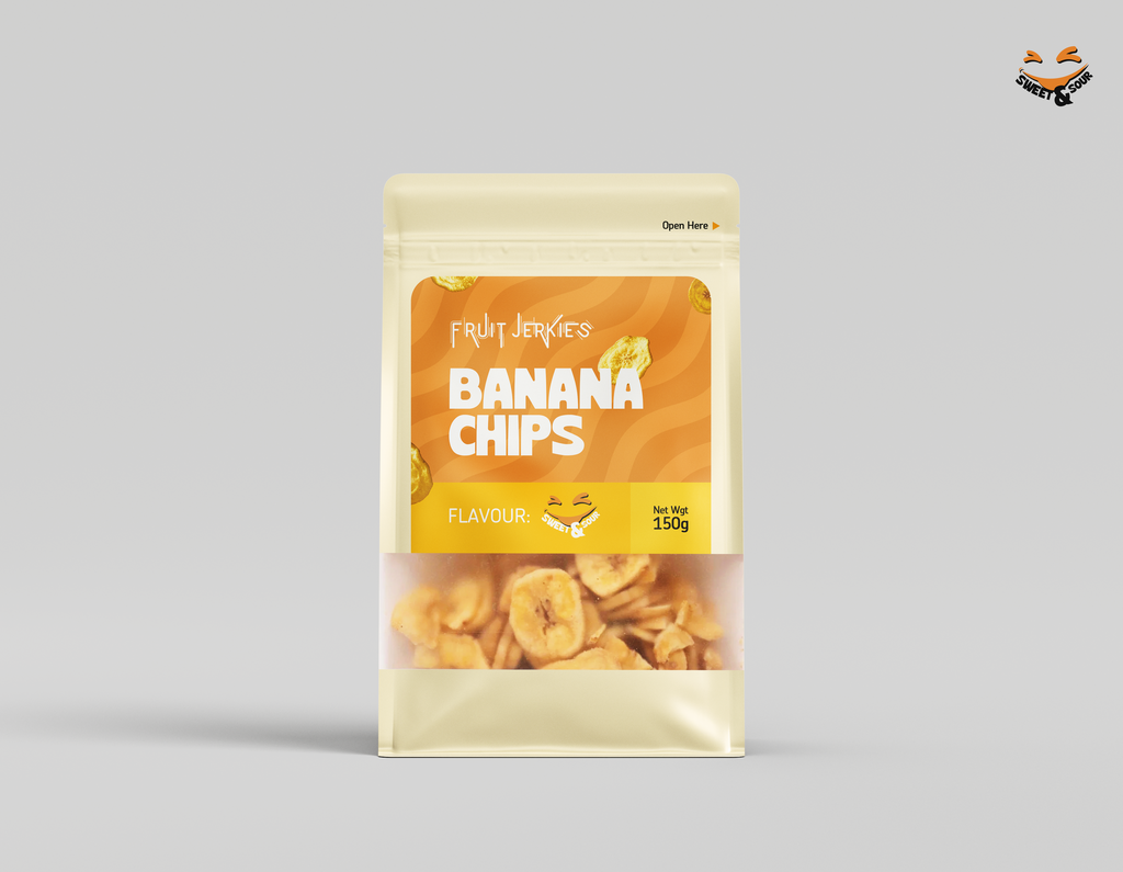 Dried Banana (Sweet and Sour)