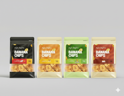 Banana Chips Mega Saver Bundle (4 Flavors)