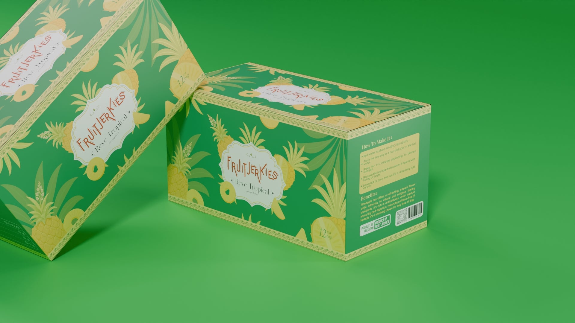 Reve Tropical – Pineapple Green Tea